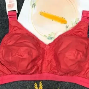 Imported comfortable Indian Guddi Bra Cotton Big Belt Full Coverage Bra for Women regular use bra
