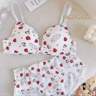 Cute Hello Kitty Printed Bra & Panty Set for Women – Soft & Comfortable Lingerie - Image 2